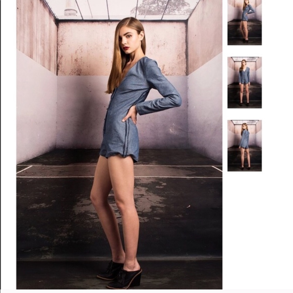Stone cold fox romper